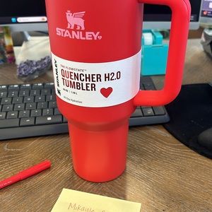 Stanley Valentines 40oz Red Tumbler